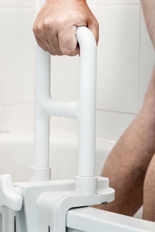 Products For Bathroom Grab Bar Installations in use